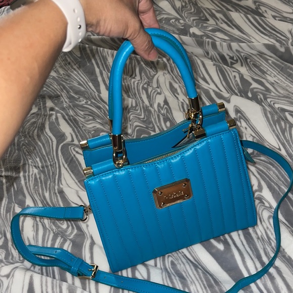 Brand New Bebe Rowan Top Handle Crossbody - Picture 4 of 13